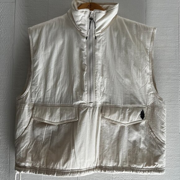 NWOT - FP Movement by Free People Off the Bleachers Vest - XS - Sea Salt - Picture 2 of 4
